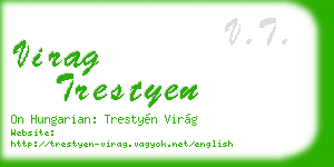 virag trestyen business card